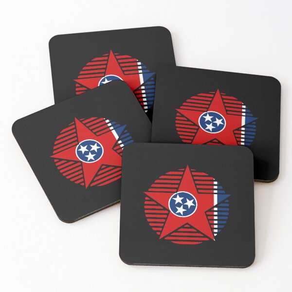 Item preview, Retro Tennessee Star Shaped Flag TN designed and sold by shitpostee.
