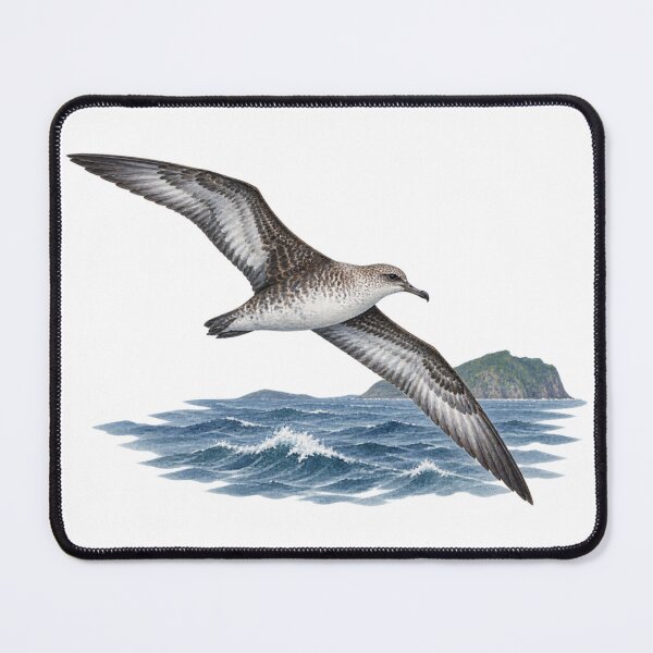 Item preview, Streaked shearwater in Kyoto Digital Watercolour designed and sold by FurusatoGallery.