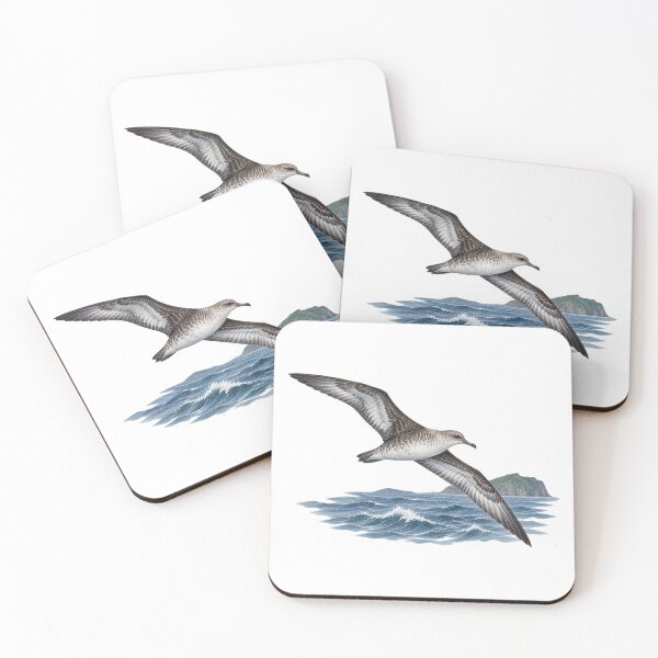 Item preview, Streaked shearwater in Kyoto Digital Watercolour designed and sold by FurusatoGallery.