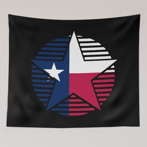 Item preview, Retro Texas Star Shaped Flag TX designed and sold by shitpostee.