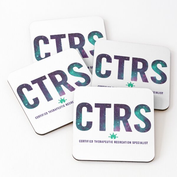 Item preview, Certified Recreation Therapist CTRS Therapeutic Recreation Cosmic Gift designed and sold by Barkashow.