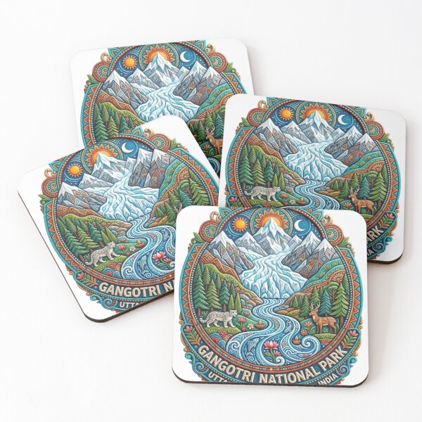 Item preview, GANGOTRI NATIONAL PARK designed and sold by likbatonboot.