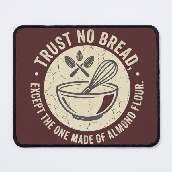 Item preview, Almond Flour Bread Maker Sarcastic Low Carb Diet Retro Emblem designed and sold by i-am-who-i-am85.