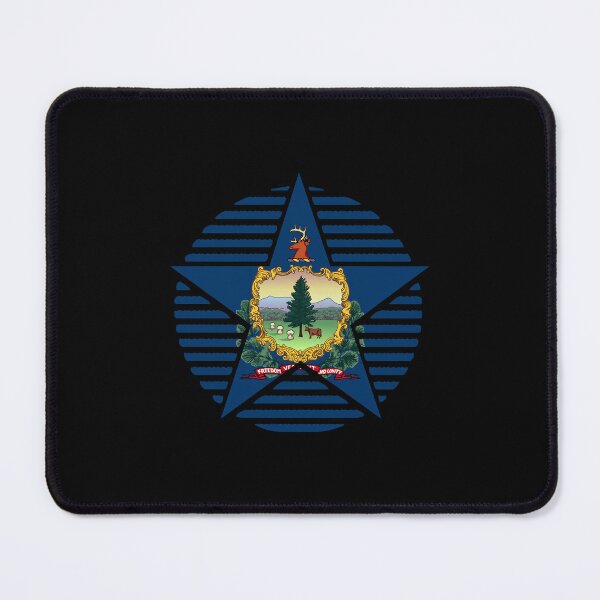Item preview, Retro Vermont Star Shaped Flag VT designed and sold by shitpostee.