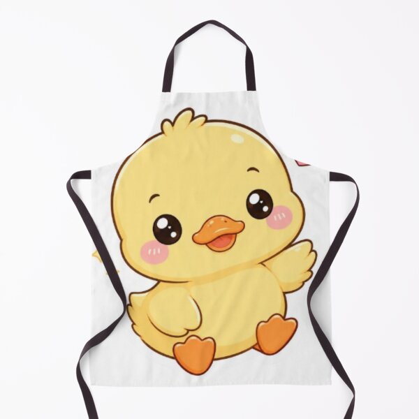 Aperçu de l'œuvre Autocollant Caneton Kawaii Mignon | Adorable Bébé Canard Jaune | Autocollant Animal Mignon Pastel créée et vendue par Vegasstickers.