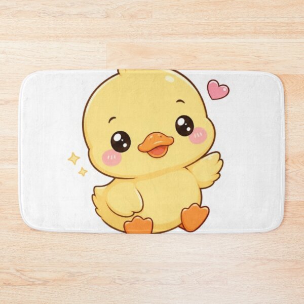 Item preview, Cute Kawaii Duckling Sticker | Adorable Yellow Baby Duck | Pastel Cute Animal Sticker designed and sold by Vegasstickers.