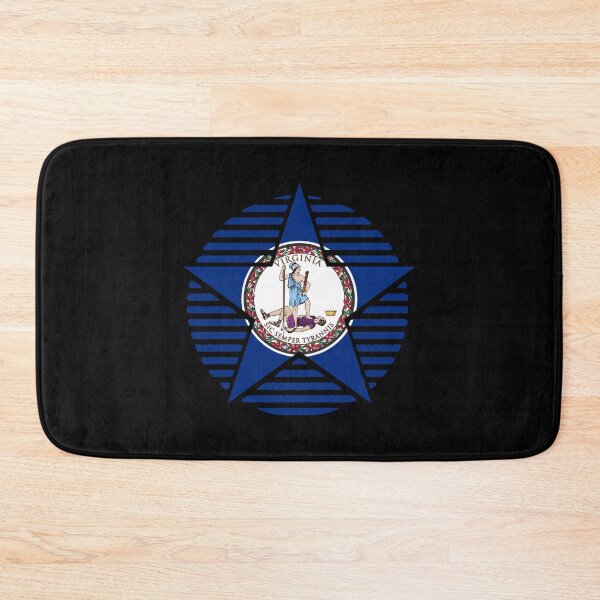 Item preview, Retro Virginia Star Shaped Flag VA designed and sold by shitpostee.