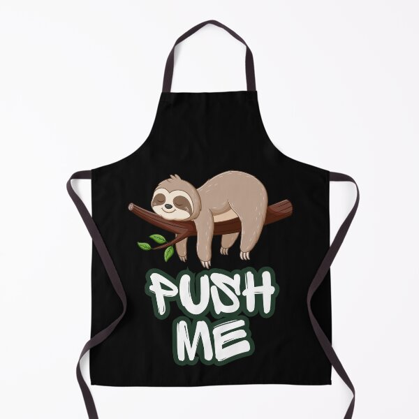 Item preview, Push Me Sloth - Funny Sarcastic Tired Sleeping Animal designed and sold by Karim-Karem.
