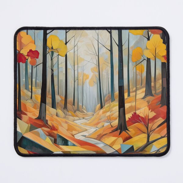 Item preview, Geometric Autumn: Fall Season Abstract Symphony designed and sold by Prachodayat Artworks.