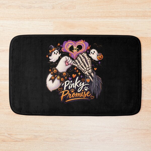 Item preview, Cute Pinky Promise Halloween Cat Paw and Skeleton designed and sold by Crystal-Tree.