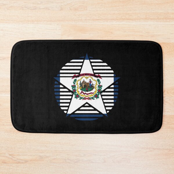 Item preview, Retro West Virginia Star Shaped Flag WV designed and sold by shitpostee.