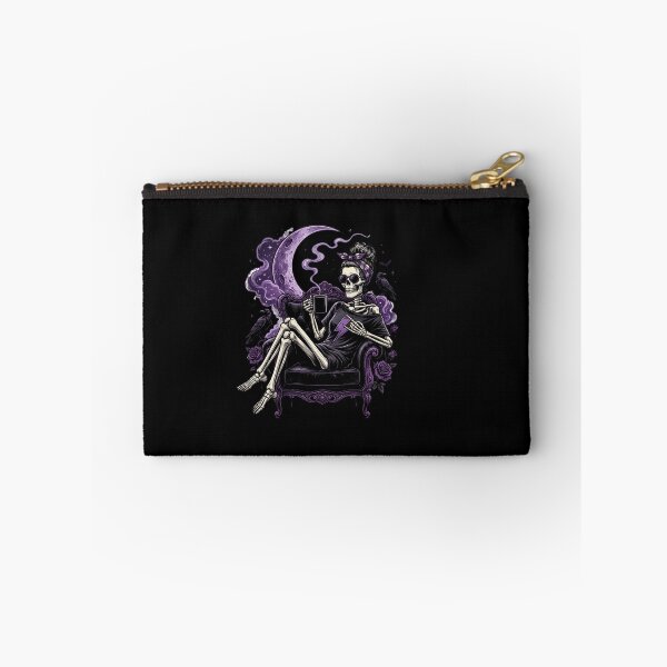Item preview, Raven Moon Skeleton Queen Coffee Break designed and sold by Tee Studio.
