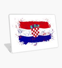 Kroatien - Kroatische Flagge Laptop Folie