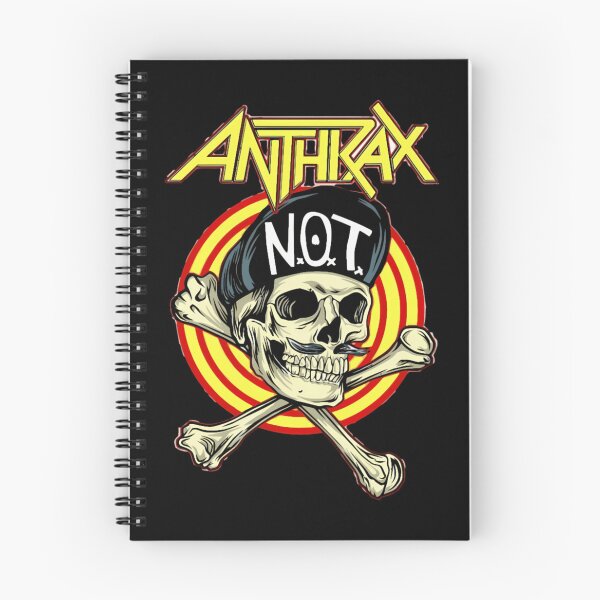 Item preview, Anthrax Not Man Skull Crossbones Design designed and sold by MatthewulArts.
