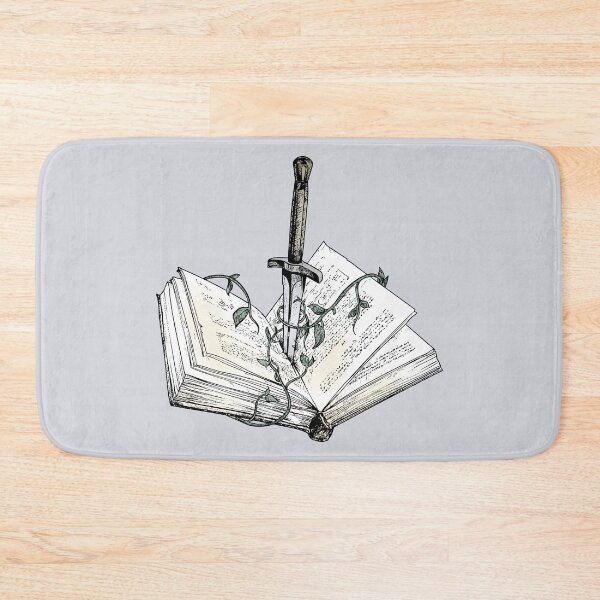 Item preview, The Book Was Written in Steel - Dark Academia Medieval Fantasy designed and sold by witchlingart.