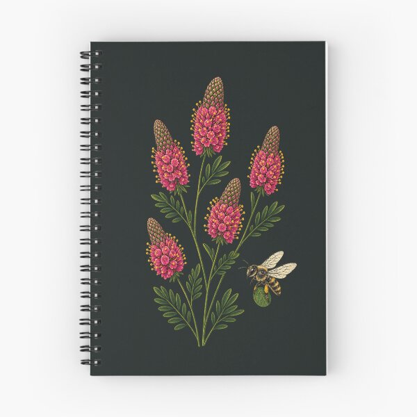 Item preview, Leafcutter Bee and Purple Prairie Clover designed and sold by VoyteksDesigns.