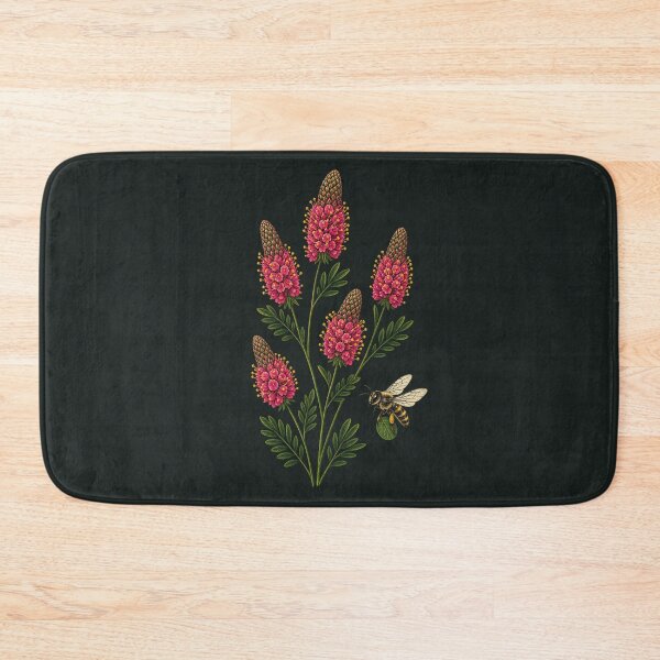 Item preview, Leafcutter Bee and Purple Prairie Clover designed and sold by VoyteksDesigns.