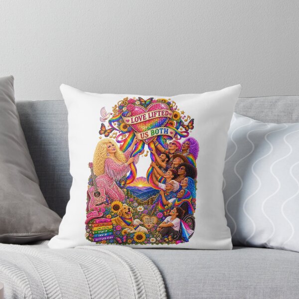 Item preview, COLLECTION - THE DOLLY EFFECT ✨ -  LOVE LIFTED US BOTH - LGBTQIA2S+ PRIDE designed and sold by WheelieGdArt.