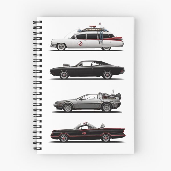 Item preview, Iconic Cars ECTO-1 Blade BTTF Delorean Batmobile Original Custom Vintage Movie Poster Wall Art designed and sold by Cool Robot Bro..