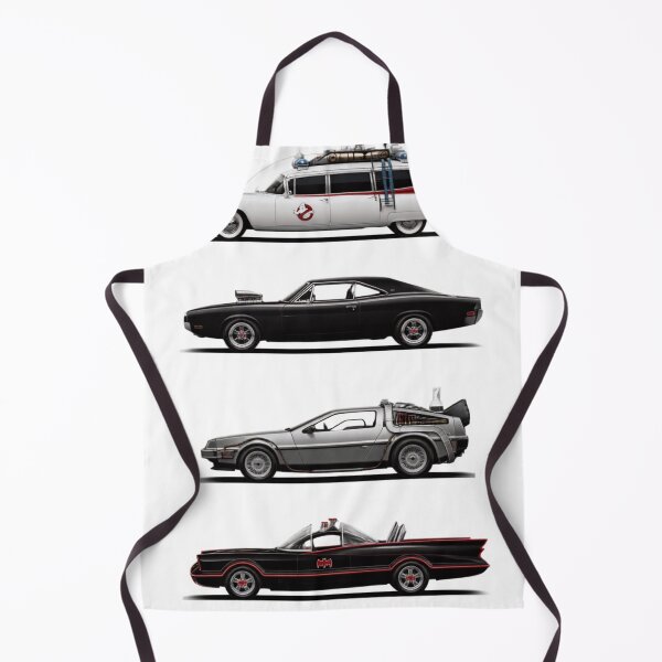Item preview, Iconic Cars ECTO-1 Blade BTTF Delorean Batmobile Original Custom Vintage Movie Poster Wall Art designed and sold by Cool Robot Bro..