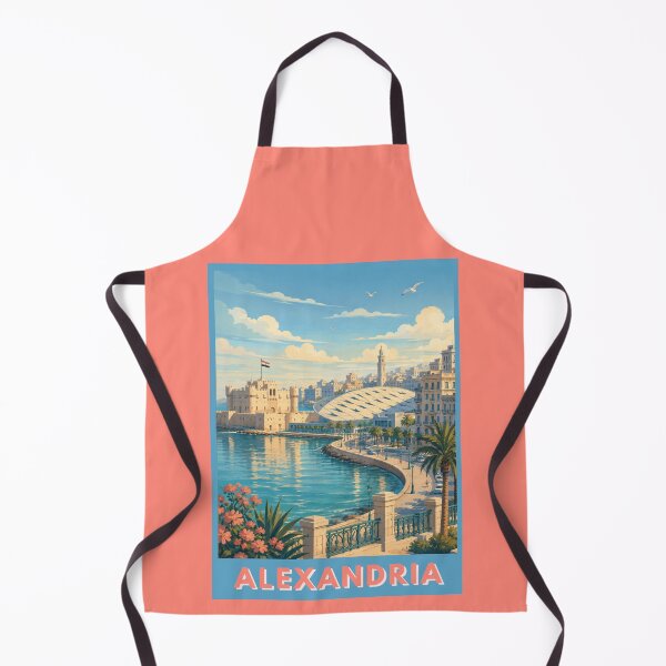Item preview, Alexandria Egypt Travel Print designed and sold by MatthewHeights.