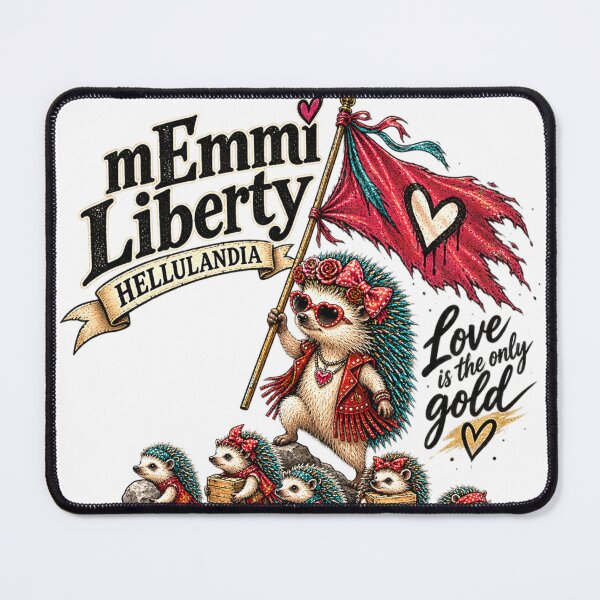 Item preview, mEmmi Liberty - Love Is The Only Gold designed and sold by Hellulandia - no nää ny vaa o tämmöne.