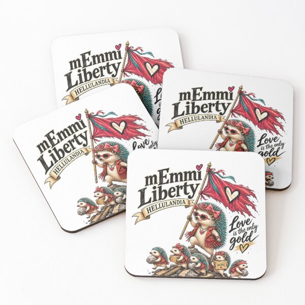 Item preview, mEmmi Liberty - Love Is The Only Gold designed and sold by Hellulandia - no nää ny vaa o tämmöne.