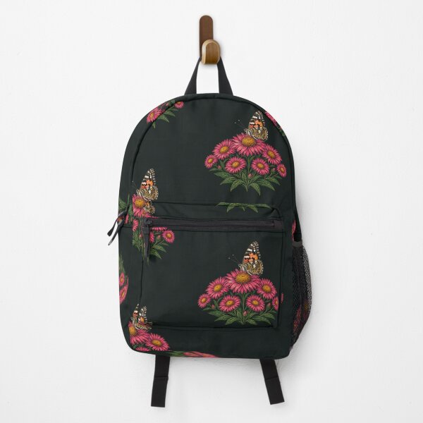 Item preview, Painted Lady on New England Asters designed and sold by VoyteksDesigns.