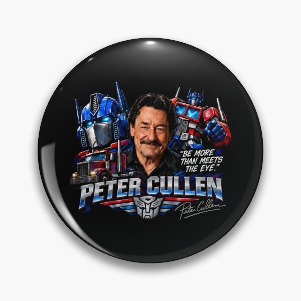 Item preview, Optimus Voice Actor Memorial Tribute - Peter Cullen Memorial designed and sold by sonjensenStudio.