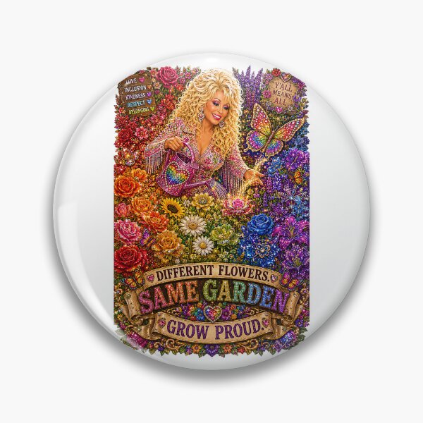 Item preview, COLLECTION - THE DOLLY EFFECT ✨ -  DOLLY'S PRIDE GARDEN - DIFFERENT FLOWERS SAME GARDEN - GROW PROUD - LGBTQIA2S+ PRIDE designed and sold by WheelieGdArt.