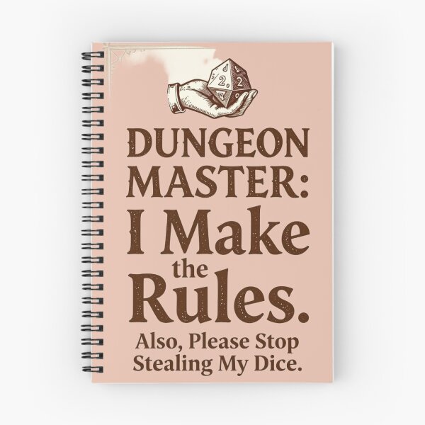Item preview, Dungeon Master I Make The Rules Funny T-Shirt | DND Tabletop Gamer Gift Art designed and sold by BLUESKY11a.