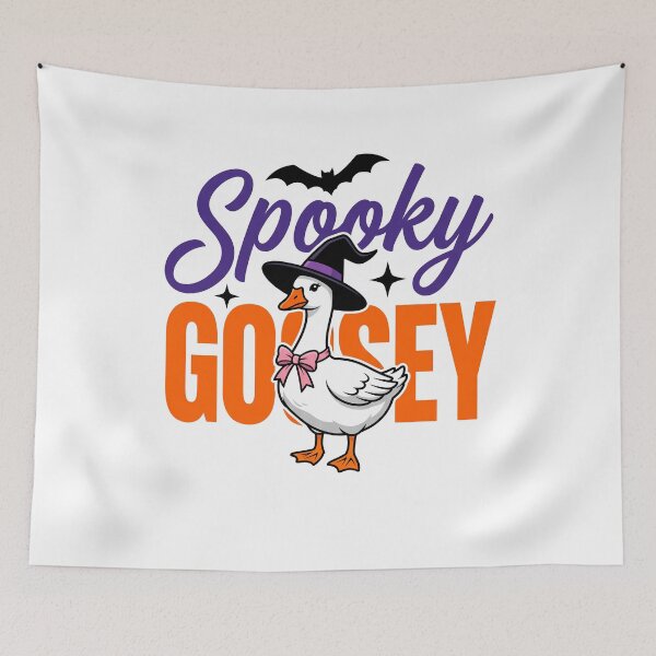 Item preview, Spooky Goosey Cute Halloween Witch Goose designed and sold by KroghDs.