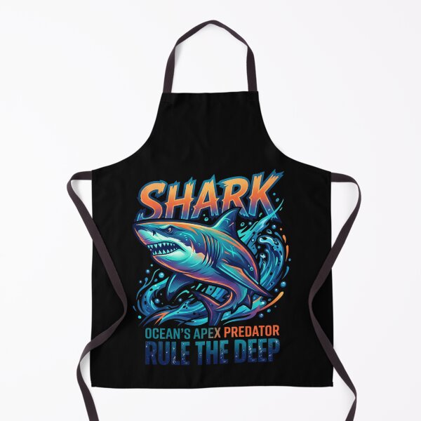Item preview, Shark Rule The Deep - Ocean's Apex Predator designed and sold by rich-moda.