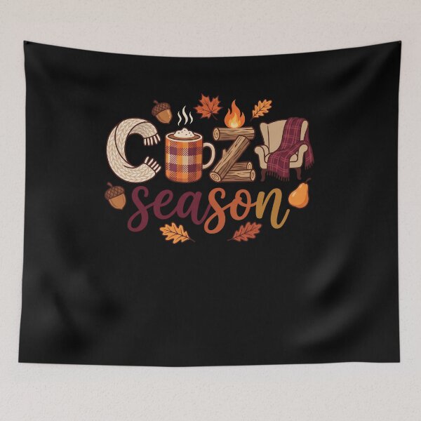 Item preview, Cozy Season Cute Fall Autumn Aesthetic Women Kids designed and sold by KroghDs.