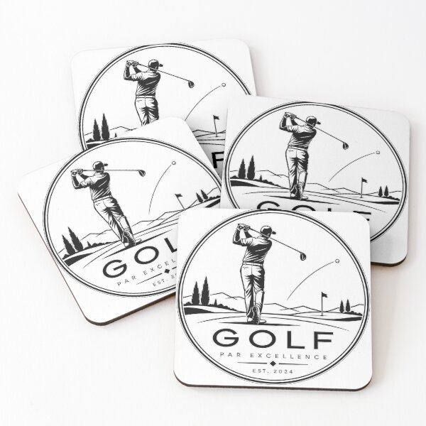 Item preview, Minimalist Golf Swing Icon Line Art Premium Design designed and sold by A Light Worker.