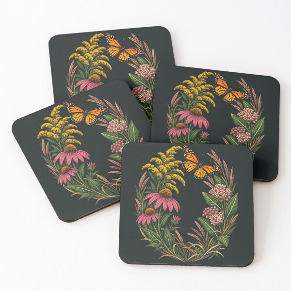 Item preview, Eastern Native Meadow Pollinator Emblem designed and sold by VoyteksDesigns.