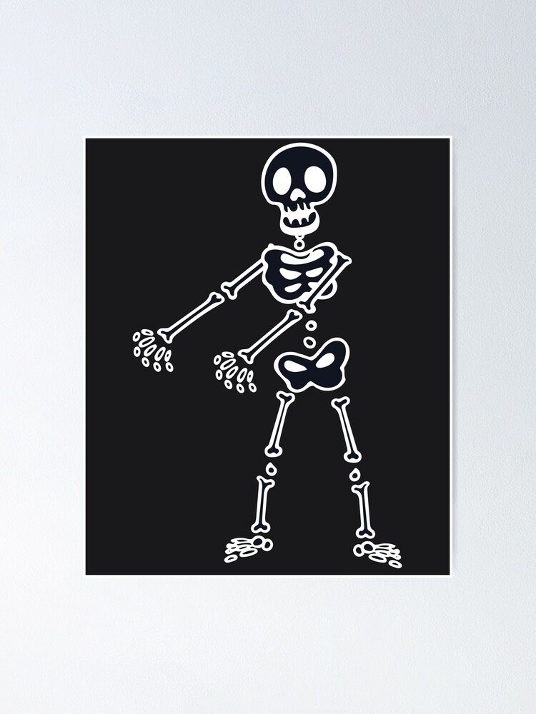 Floss Dance Skeleton Floss Like A Boss Halloween Poster By floss-dance-skeleton-floss-like-a-boss-halloween-poster-by