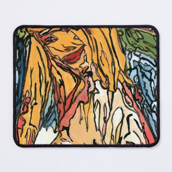 Item preview, Cicciolina Ilona Staller Portrait Print | Art Brut Outsider Art designed and sold by Dwaalhaas.com.