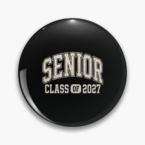 Item preview, senior class of 2027 vintage distressed college graphic designed and sold by ROUX-ART.