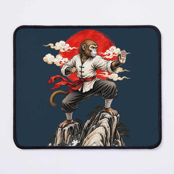 Item preview, Kung Fu Monkey Warrior designed and sold by lungpleecha.