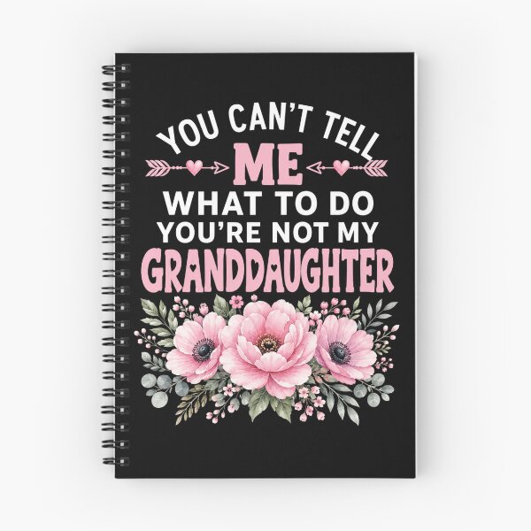Item preview, Granddaughter Floral Quote with Pink Hearts designed and sold by ROUX-ART.