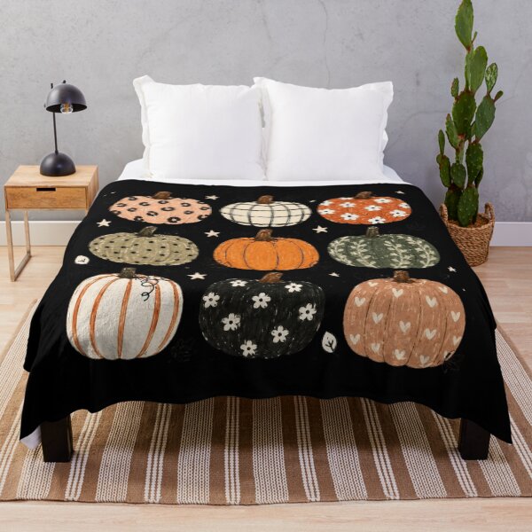 Item preview, Boho Pumpkin, Cute Fall Pumpkin Pattern, Autumn Aesthetic Cottagecore Harvest Season, Thanksgiving designed and sold by DesignDenDo ⭐⭐⭐⭐⭐.