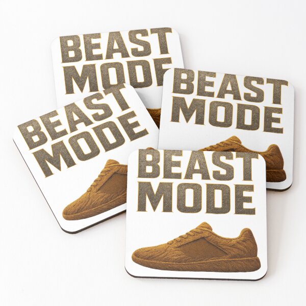 Item preview, Beast Mode Metallic Typography Design designed and sold by Imaginarium of Chaos falcon88 .