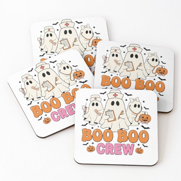 Item preview, Boo Boo Crew Halloween Nurse Ghost designed and sold by KroghDs.