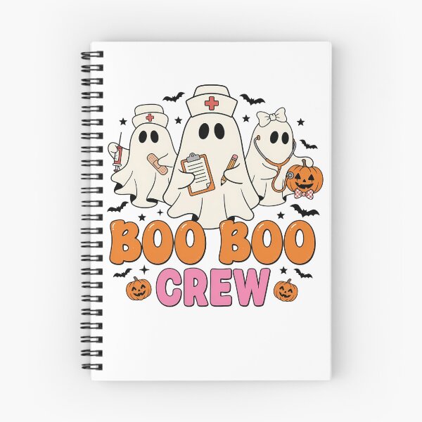 Item preview, Boo Boo Crew Halloween Nurse Ghost designed and sold by KroghDs.
