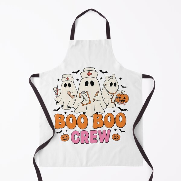 Item preview, Boo Boo Crew Halloween Nurse Ghost designed and sold by KroghDs.