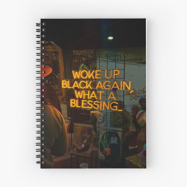 Item preview, Woke Up Black Again – Black Girl Pride Statement designed and sold by EatPrayLive.