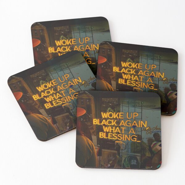 Item preview, Woke Up Black Again – Black Girl Pride Statement designed and sold by EatPrayLive.