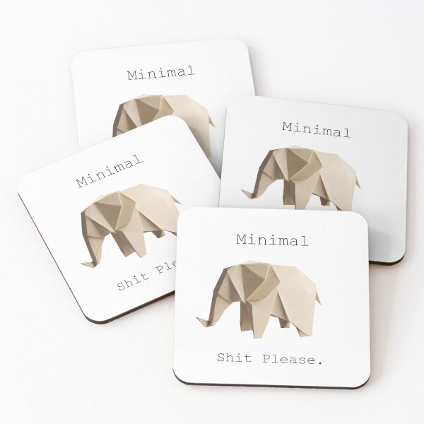 Item preview, Minimal shit paper art designed and sold by givememytees.