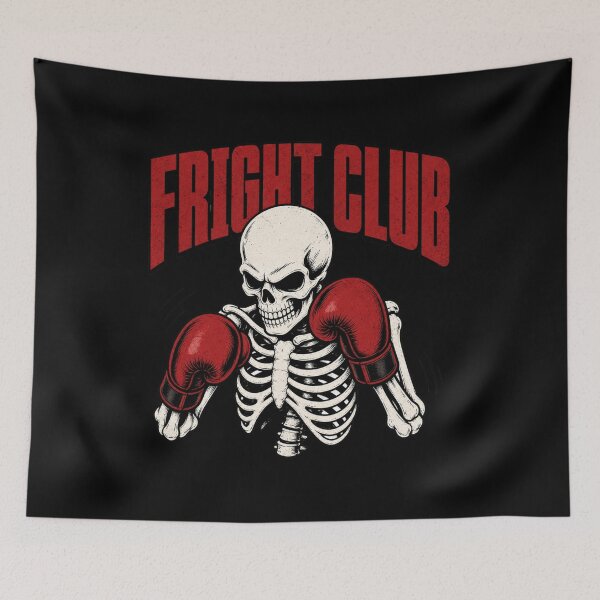 Item preview, Fright Club Shirt, Comfort Colors® Boxing Skeleton Tee, Funny Halloween Gym Boxing Graphic designed and sold by TshirtsLabs.